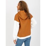 RUE PARIS Sweatshirt-AP-BL-AP-3001.98P-light brown | Shoptok.si