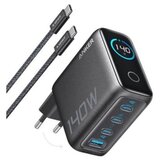 Anker 140W polnilec za prenosni računalnik, temno siv Cene