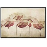  Slika - Flowers in Beige (1 Part) Wide 60x40 | shoptok.hr