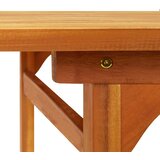  7-dijelni vrtni blagovaonski set 180x90x75 cm bagremovog drva | shoptok.hr