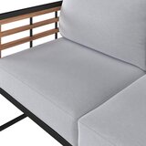 Ambia Garden LOUNGE ZOFA akacija v celoti masivno jeklo | Shoptok.si