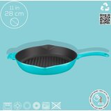 Lava okrogla grill ponev z integriranimi ročaji | Shoptok.si