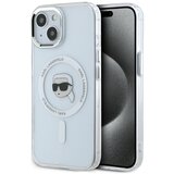 Karl Lagerfeld OVITEK MAGNETNI ZA IPHONE 15 PLUS KOVINSKI Z LOGO GLAVO KARL, (5000013972) | Shoptok.si