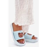 Boto Women's Foam Slippers With Bear Blue Lalon | shoptok.hr