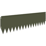  Ograda oko Travnjaka 20 pcs 103 x 30 cm Čelik Maslinastozelena | Eponuda.ba