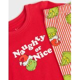 Sinsay Pamučna dvodijelna pidžama s božićnim motivom Grinch Slike