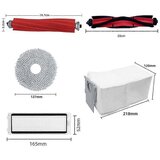 INORCO Nadomestni dodatki za brisanje s filtrom in stransko krtačo za glavno krtačo P10/q, (21875273) | Shoptok.si