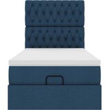  Otomanski krevet s madracem plavi 90x200 cm tkanine | shoptok.hr