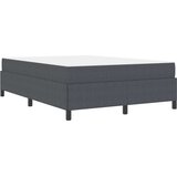  Konstrukcija postelje z vzmetnico Temno siva 140 x 190 cm blago, (5000124059) | Shoptok.si