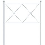  Metalno zamjensko uzglavlje bijelo 75 cm | shoptok.hr