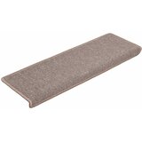 Prostirke za stepenice 30 kom 65x21x4 cm svijetlosmeđe pravokutne rubove | shoptok.hr