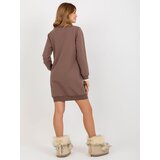 RELEVANCE Tunic-RV-TU-8379.46-Brown | Shoptok.si