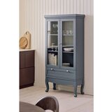 Ellos Home Siva viseća vitrina od MDF-a 85x170,5x35 cm Prato – | shoptok.hr