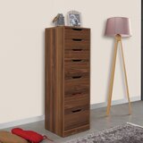 Woody Fashion Komoda Flow Walnut Cene