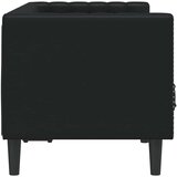 SOFA Crna 174 x 74,5 x 70,5 cm PVC | shoptok.hr