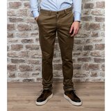 SANTOS & SANTORINI Muške pantalone Joakim braon | ePonuda.com