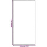  Teppi za šator Svijetlo siva 800 x 400 cm Polietilen | shoptok.hr