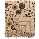 Bloomingville Smeđa deka od recikliranog pamuka 130x160 cm Eydis – | shoptok.hr