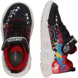 Geox Superge 'WROOM' svetlo modra / rumena / živo rdeča / črna | Shoptok.si