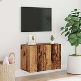 vidaXL Stenska TV omarica starinski les 60x30x41 cm | Shoptok.si