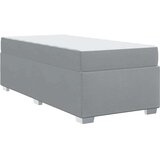 vidaXL Konstrukcija postelje Drugo Svetlo siva 100 x 200 cm blago | Shoptok.si
