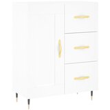 Maison Chic Komoda - Predalnik bela 69,5x34x90 cm inženirski les, (21716117) Cene