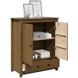  Komoda boja meda 83 x 41,5 x 100 cm od masivne borovine | shoptok.hr