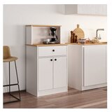 Hanah home višenamenski ormar mocha walnut atlantic pine | ePonuda.com