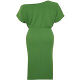 Trendyol Curve Green One Shoulder Midi Knitted Dress | Eponuda.ba