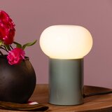 Brilliant Stona lampa KNUT 1xE27/25W/230V zelena/bela | Eponuda.com