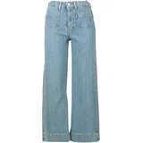 STRAIGHT JEANS UHW LEXA Tamno plava