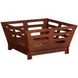 Kamin Rđa 40 x 40 x 20 cm Otporni čelik | shoptok.hr