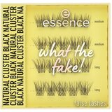 Essence WHAT THE FAKE! umetne trepalnice 06 Natural Cluster Block 1 kos | Shoptok.si
