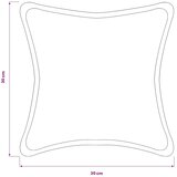  Presvlaka za jastuk 6 kom. HOUTEN Tamnozelena 30 x 30 cm Bouclé - Tamnozelena 30 x 30 cm 6 | shoptok.hr