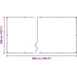  Pokrivač za biljke s ušicama 2x5 m PVC | shoptok.hr