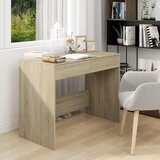 vidaXL Radni stol boja hrasta sonome 101 x 50 x 76,5 cm od iverice Cijene