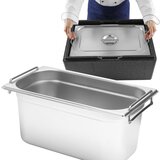 Hendi Catering posoda GN 1/3 z izvlečnimi ročaji 325x176x200mm 7.8L 817452, (21397626) Cene