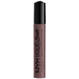 Nyx Professional Make Up Šminke Liquid Suede Creme-Lippenstift - 21 Brooklyn Thorn Siva Cene