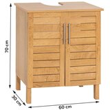 Tendance kupaonski ormarić sa 2 vrata + unutarnja polica mdf, colonial | Eponuda.ba