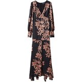 Mango Obleka 'Ximena' rjava / črna | Shoptok.si