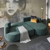 Welnova sedežna garnitura, tkanina zelena | Shoptok.si