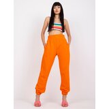 RUE PARIS Sweatpants-RV-DR-7460.11-orange | Shoptok.si