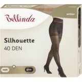 Bellinda Silhouette 40 denske hlačne nogavice - L/48 ČRNA Slike
