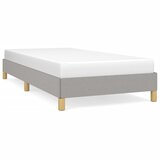 The Living Store Posteljni okvir svetlo siv 90x200 cm blago - Posteljni Okvir, (21526156) | Shoptok.si
