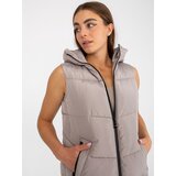 MINORITY Vest-NM-KZ-P22-6608.98P-dark beige | Shoptok.si