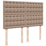 vidaXL Okvir kreveta s madracem cappuccina 140x200cm umjetna koža - cappucino 140 x 200 cm | shoptok.hr