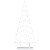  Metalna božićna jelka KUOPIO 150 cm Čelik Bijela | shoptok.hr