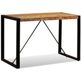  Blagovaonski stol od masivnog obnovljenog drva 120 cm | shoptok.hr