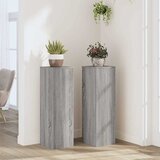  Stalci za biljke 2 kom boja hrasta 25x25x80cm konstruirano drvo | shoptok.hr