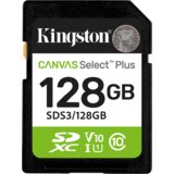  Micro SD card Kingston 128 GB SDCS3/128GB Class10 Canvas Select Plus SD adapter;100MBs Read,Class 10 UHS-I | Eponuda.ba